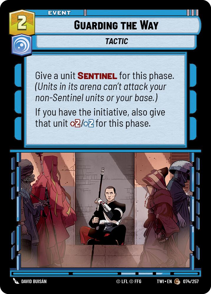 Guarding the Way (074/257) (074/257) [Twilight of the Republic] | Eastridge Sports Cards & Games