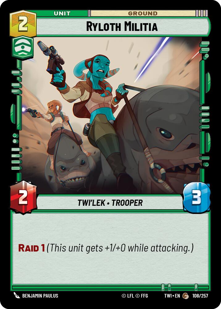 Ryloth Militia (108/257) (108/257) [Twilight of the Republic] | Eastridge Sports Cards & Games