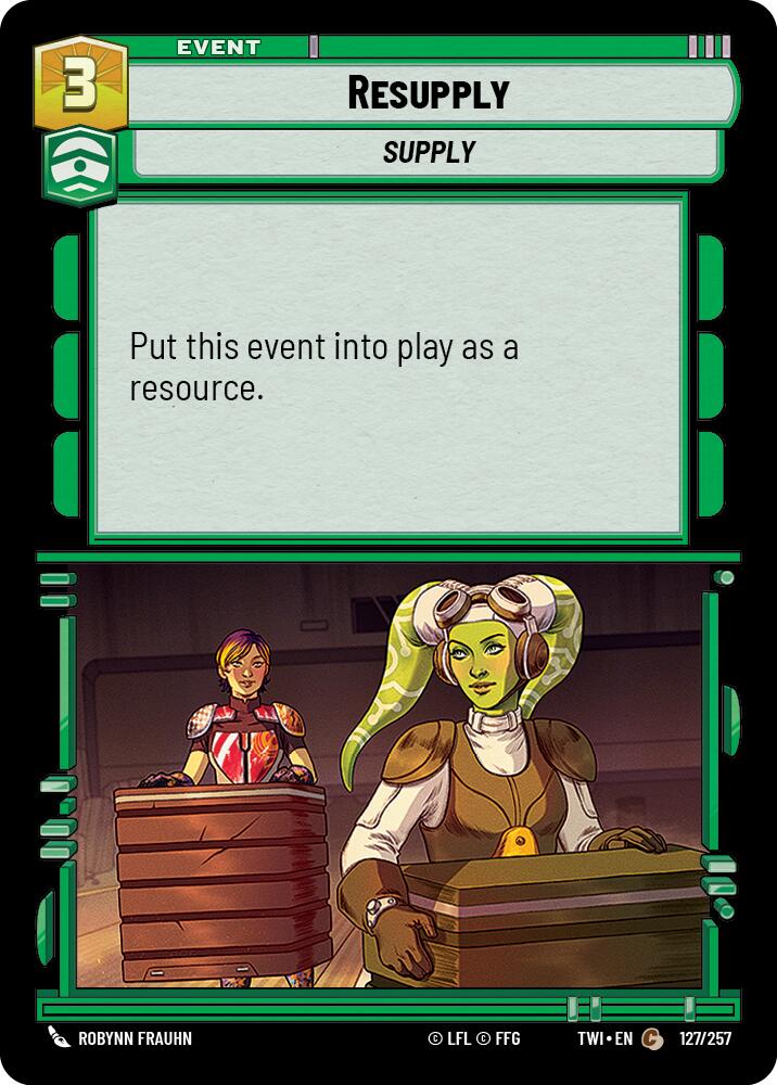 Resupply (127/257) (127/257) [Twilight of the Republic] | Eastridge Sports Cards & Games