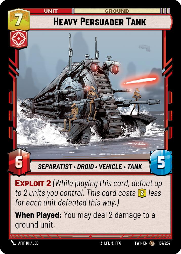 Heavy Persuader Tank (167/257) (167/257) [Twilight of the Republic] | Eastridge Sports Cards & Games