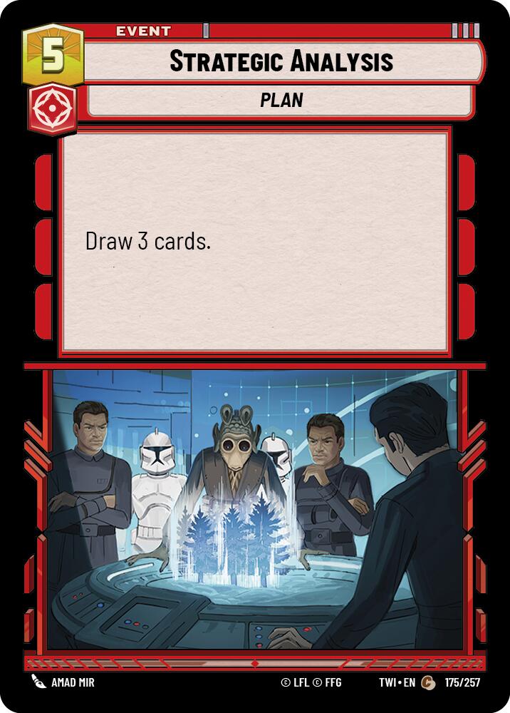 Strategic Analysis (175/257) (175/257) [Twilight of the Republic] | Eastridge Sports Cards & Games