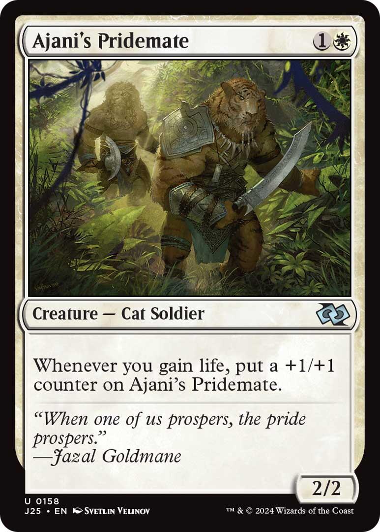 Ajani's Pridemate [Foundations Jumpstart] | Eastridge Sports Cards & Games