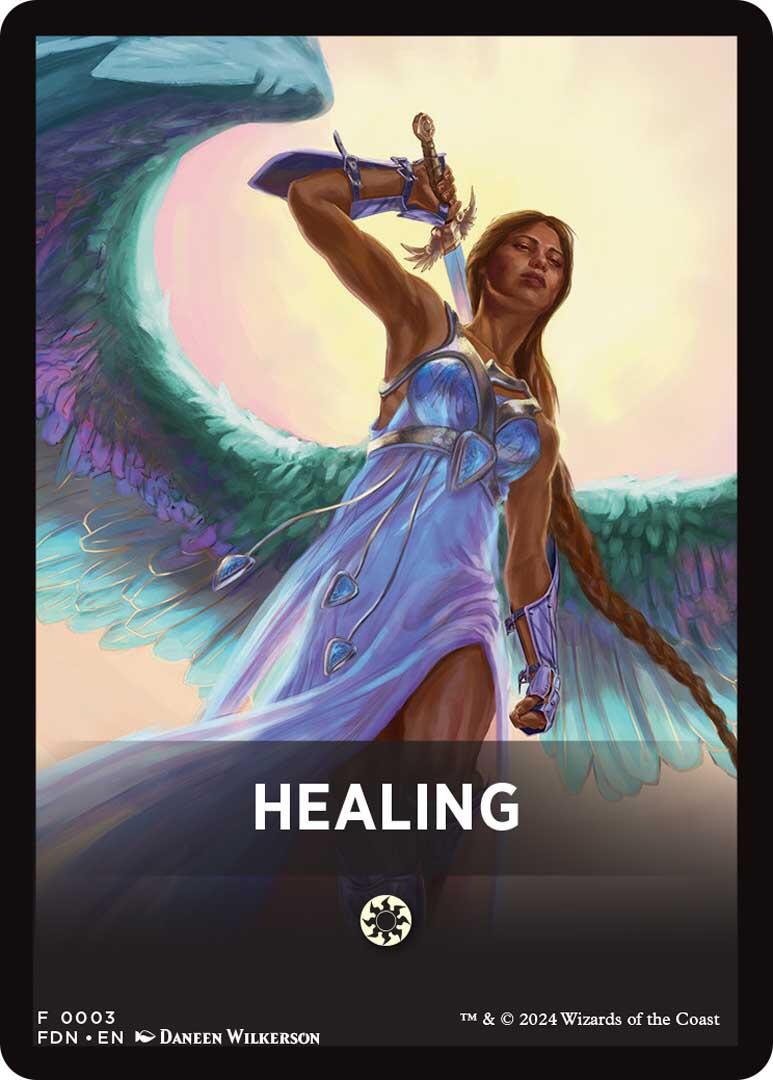 Healing Theme Card [Foundations Tokens] | Eastridge Sports Cards & Games