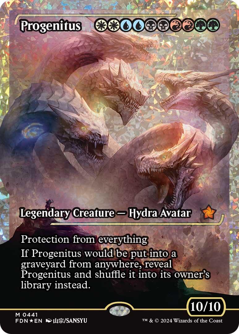 Progenitus (Showcase) (Fracture Foil) [Foundations] | Eastridge Sports Cards & Games