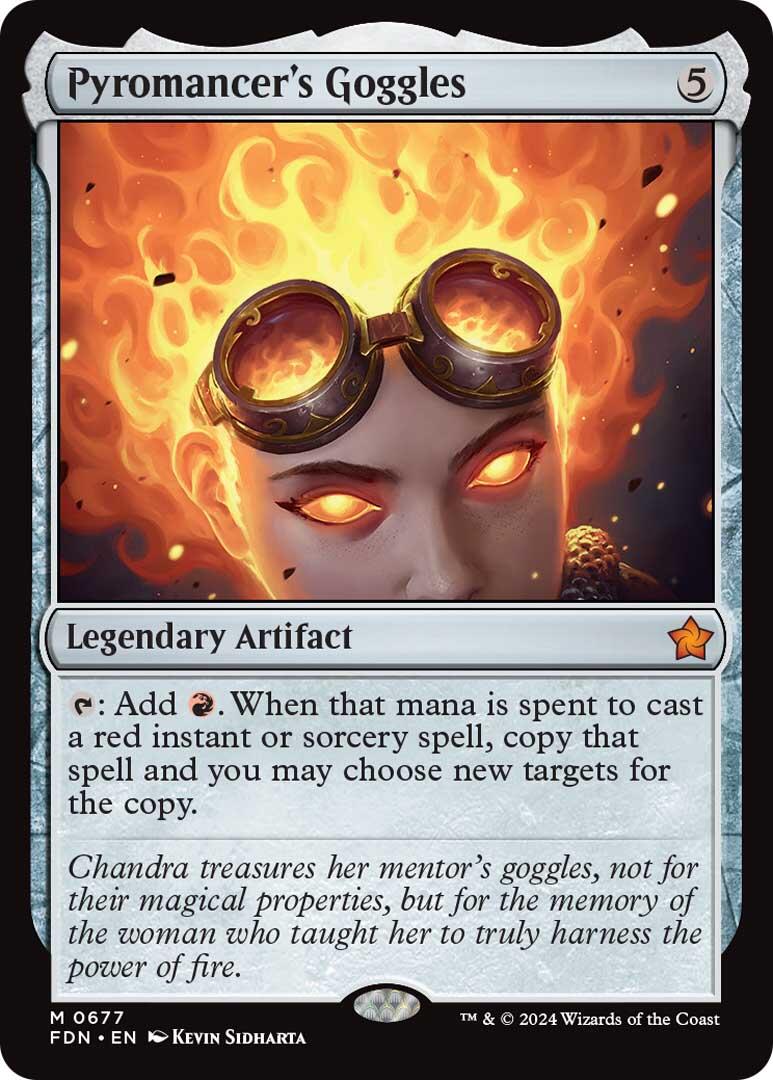 Pyromancer's Goggles [Foundations] | Eastridge Sports Cards & Games