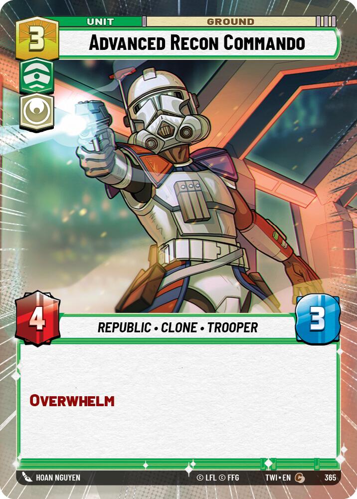 Advanced Recon Commando (365) (Hyperspace) (365) [Twilight of the Republic] | Eastridge Sports Cards & Games