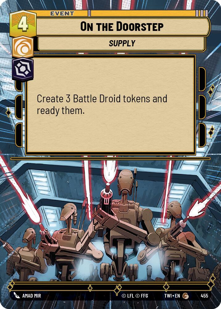 On the Doorstep (455) (Hyperspace) (455) [Twilight of the Republic] | Eastridge Sports Cards & Games