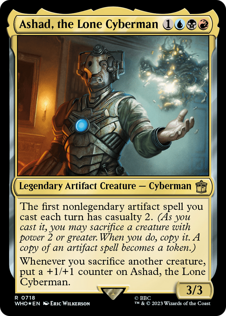 Ashad, the Lone Cyberman (Surge Foil) [Doctor Who] | Eastridge Sports Cards & Games