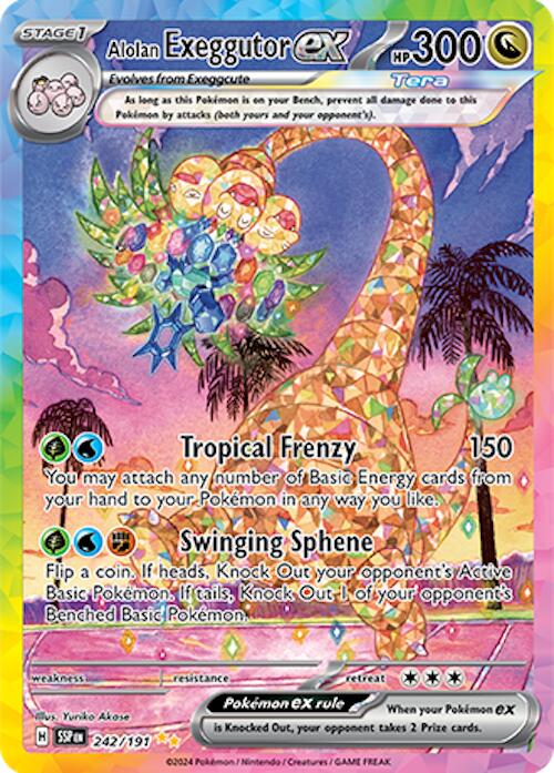 Alolan Exeggutor ex (242/191) [Scarlet & Violet: Surging Sparks] | Eastridge Sports Cards & Games