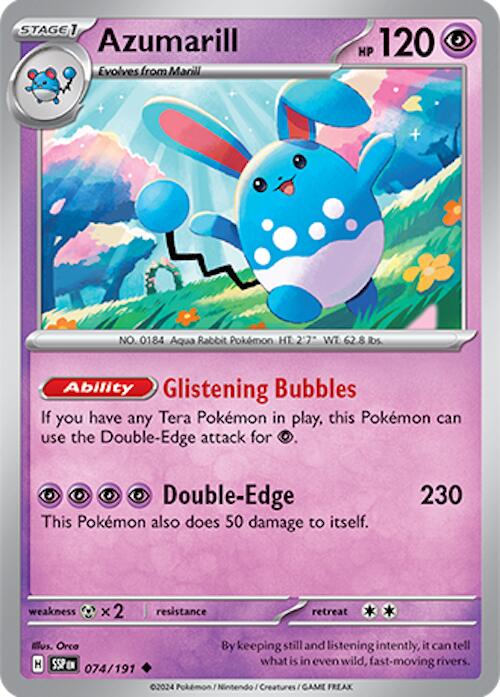 Azumarill (074/191) [Scarlet & Violet: Surging Sparks] | Eastridge Sports Cards & Games