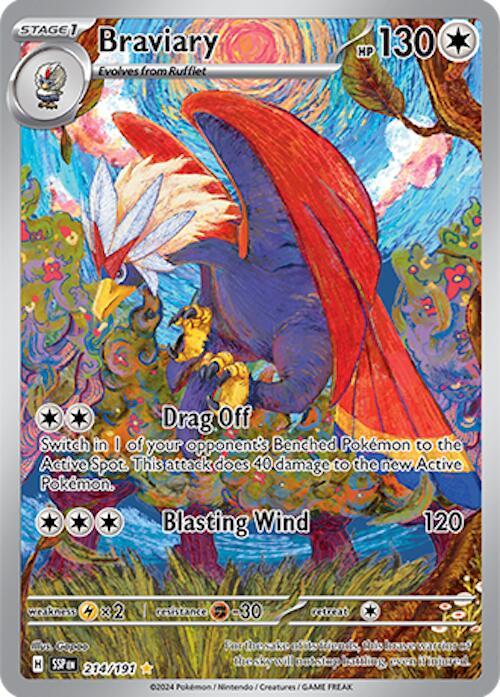 Braviary (214/191) [Scarlet & Violet: Surging Sparks] | Eastridge Sports Cards & Games