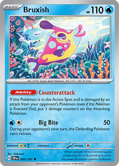 Bruxish (049/191) [Scarlet & Violet: Surging Sparks] | Eastridge Sports Cards & Games