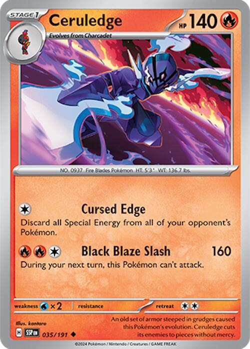 Ceruledge (035/191) [Scarlet & Violet: Surging Sparks] | Eastridge Sports Cards & Games