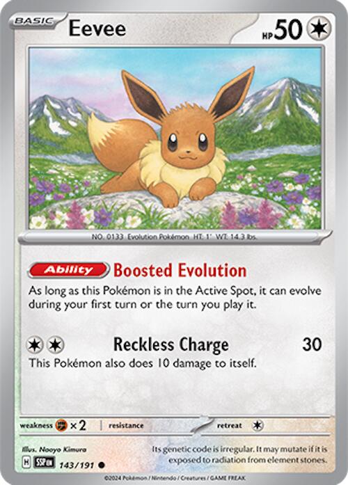Eevee (143/191) [Scarlet & Violet: Surging Sparks] | Eastridge Sports Cards & Games