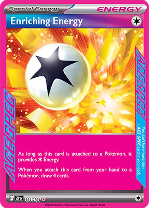 Enriching Energy (191/191) [Scarlet & Violet: Surging Sparks] | Eastridge Sports Cards & Games