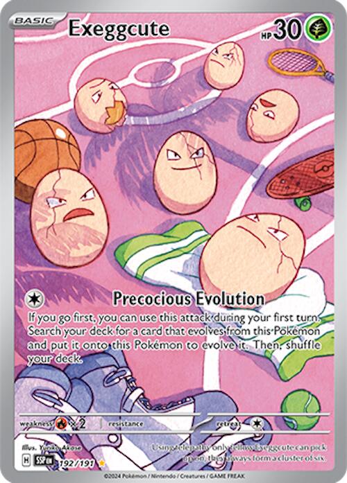 Exeggcute (192/191) [Scarlet & Violet: Surging Sparks] | Eastridge Sports Cards & Games