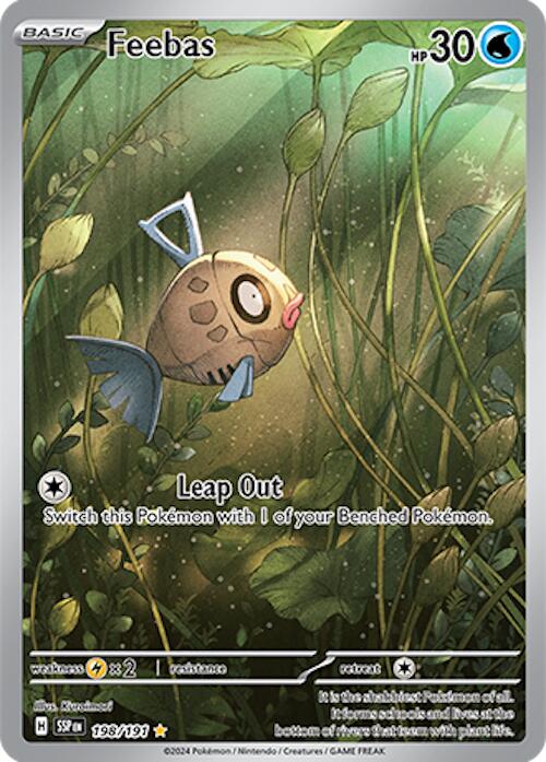 Feebas (198/191) [Scarlet & Violet: Surging Sparks] | Eastridge Sports Cards & Games