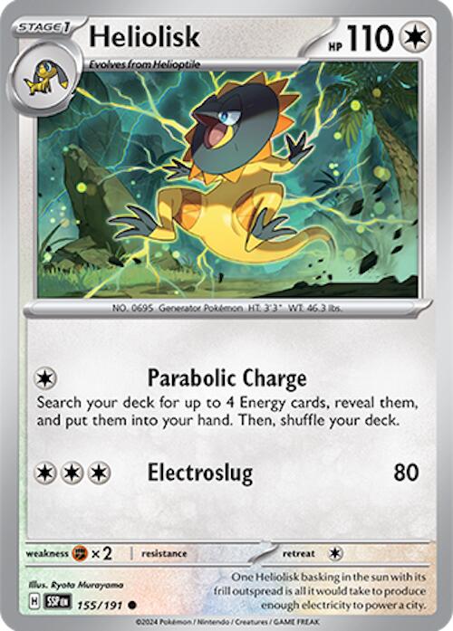 Heliolisk (155/191) [Scarlet & Violet: Surging Sparks] | Eastridge Sports Cards & Games