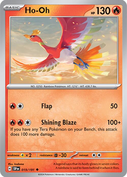 Ho-Oh (019/191) [Scarlet & Violet: Surging Sparks] | Eastridge Sports Cards & Games