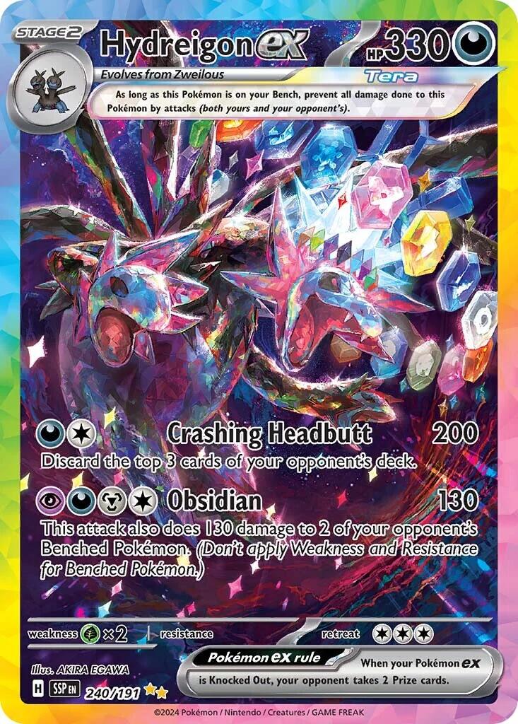 Hydreigon ex (240/191) [Scarlet & Violet: Surging Sparks] | Eastridge Sports Cards & Games