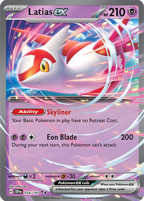 Latias ex (076/191) [Scarlet & Violet: Surging Sparks] | Eastridge Sports Cards & Games