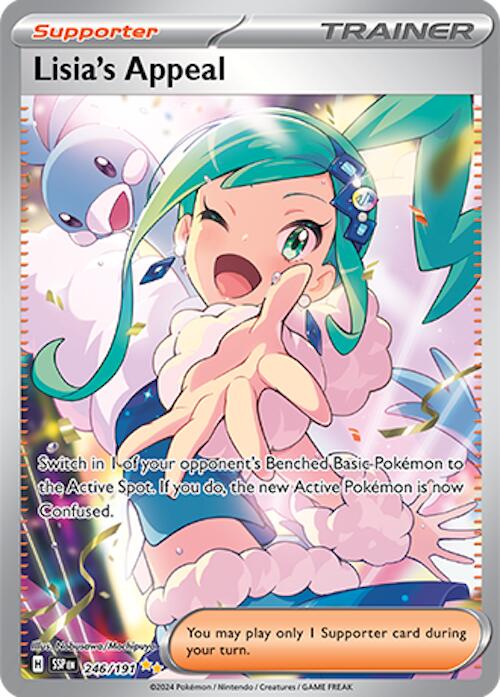 Lisia's Appeal (246/191) [Scarlet & Violet: Surging Sparks] | Eastridge Sports Cards & Games