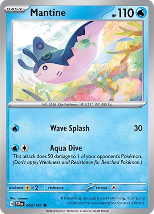 Mantine (040/191) [Scarlet & Violet: Surging Sparks] | Eastridge Sports Cards & Games