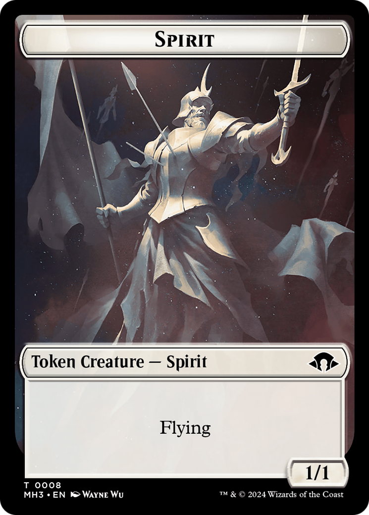 Servo // Spirit (0008) Double-Sided Token [Modern Horizons 3 Tokens] | Eastridge Sports Cards & Games