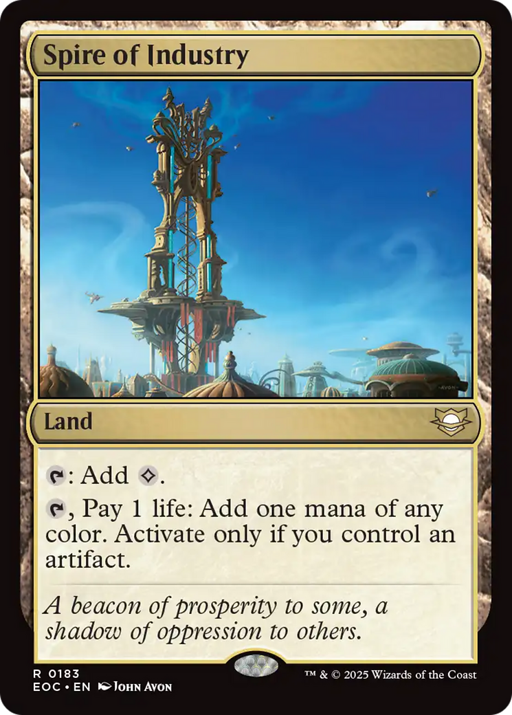 Spire of Industry [Edge of Eternities Commander] | Eastridge Sports Cards & Games