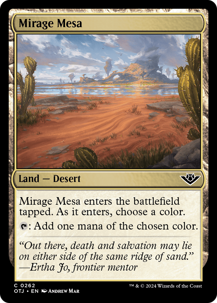 Mirage Mesa [Outlaws of Thunder Junction] | Eastridge Sports Cards & Games