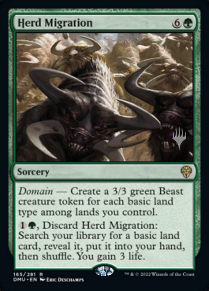 Herd Migration (Promo Pack) [Dominaria United Promos] | Eastridge Sports Cards & Games