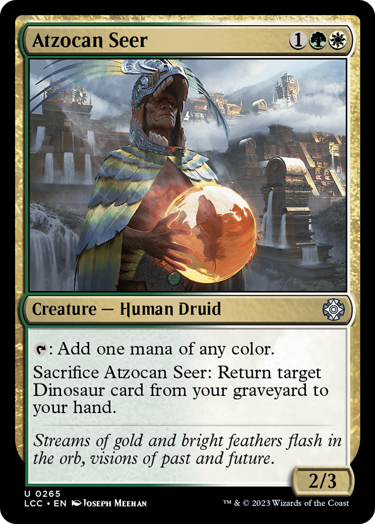 Atzocan Seer [The Lost Caverns of Ixalan Commander] | Eastridge Sports Cards & Games