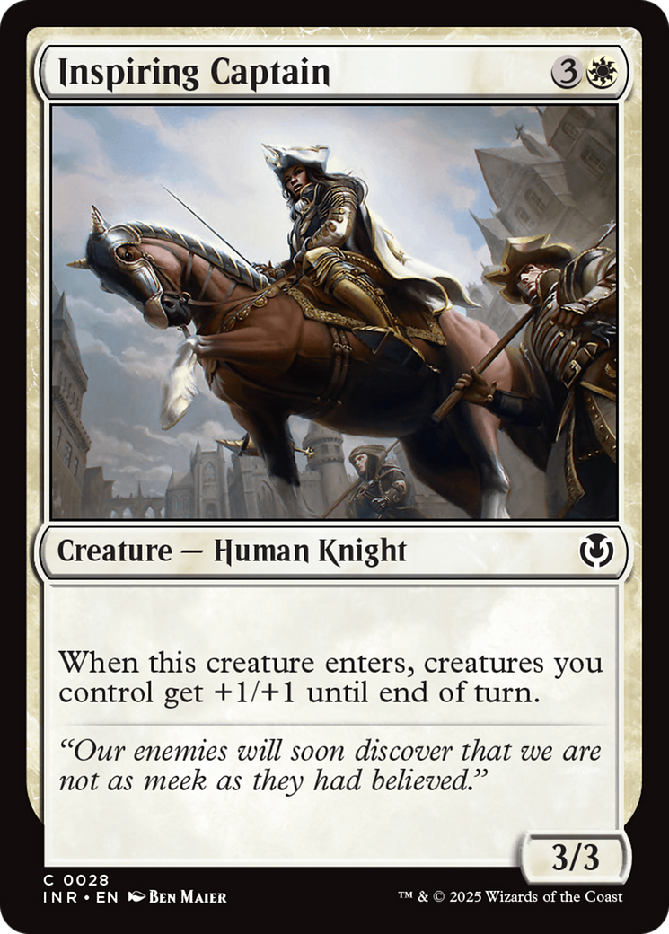 Inspiring Captain [Innistrad Remastered] | Eastridge Sports Cards & Games