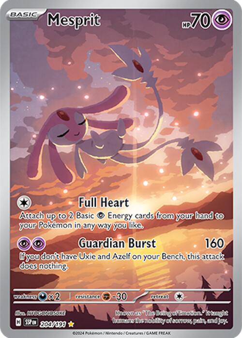 Mesprit (204/191) [Scarlet & Violet: Surging Sparks] | Eastridge Sports Cards & Games