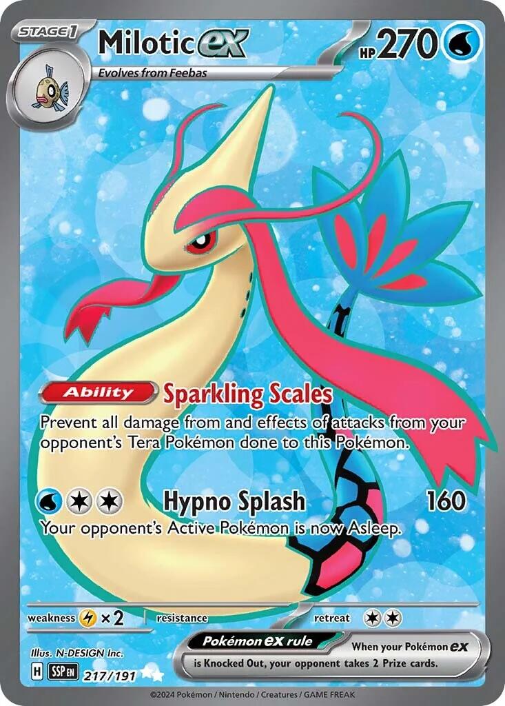 Milotic ex (217/191) [Scarlet & Violet: Surging Sparks] | Eastridge Sports Cards & Games