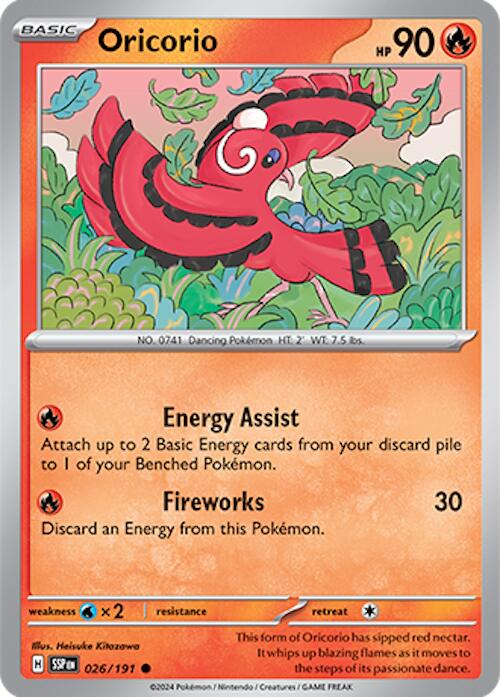 Oricorio (026/191) [Scarlet & Violet: Surging Sparks] | Eastridge Sports Cards & Games
