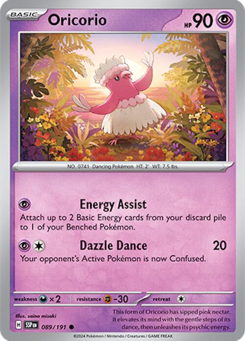 Oricorio (089/191) [Scarlet & Violet: Surging Sparks] | Eastridge Sports Cards & Games