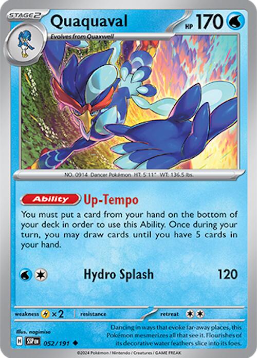 Quaquaval (052/191) [Scarlet & Violet: Surging Sparks] | Eastridge Sports Cards & Games