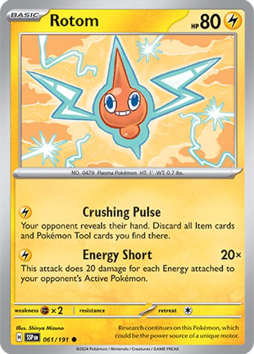 Rotom (061/191) [Scarlet & Violet: Surging Sparks] | Eastridge Sports Cards & Games