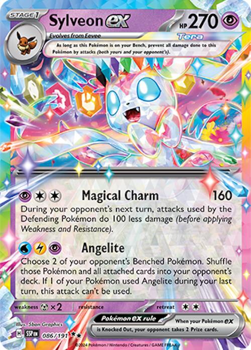 Sylveon ex (086/191) [Scarlet & Violet: Surging Sparks] | Eastridge Sports Cards & Games