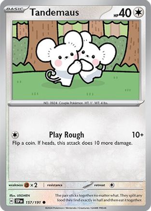 Tandemaus (157/191) [Scarlet & Violet: Surging Sparks] | Eastridge Sports Cards & Games