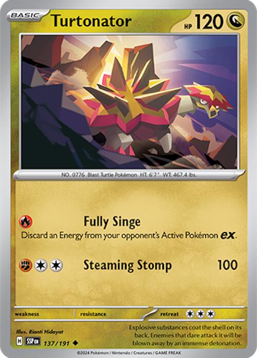 Turtonator (137/191) [Scarlet & Violet: Surging Sparks] | Eastridge Sports Cards & Games