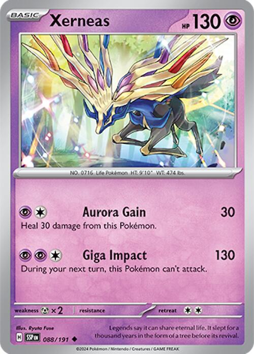 Xerneas (088/191) [Scarlet & Violet: Surging Sparks] | Eastridge Sports Cards & Games