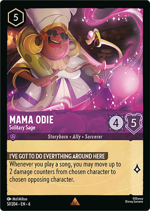 Mama Odie - Solitary Sage (57/204) [Azurite Sea] | Eastridge Sports Cards & Games