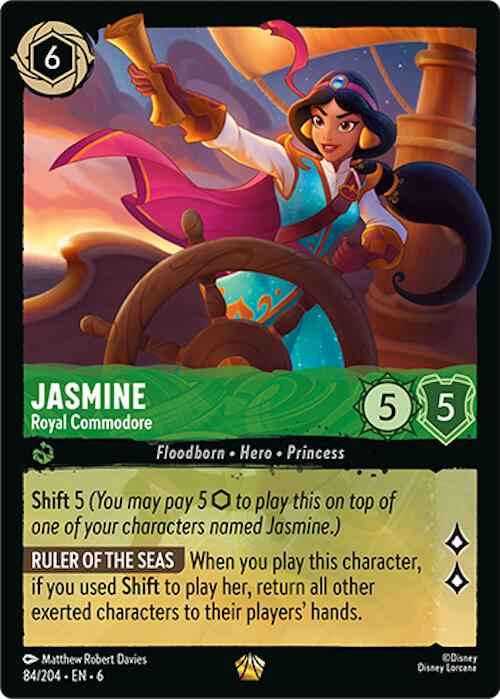 Jasmine - Royal Commodore (84/204) [Azurite Sea] | Eastridge Sports Cards & Games