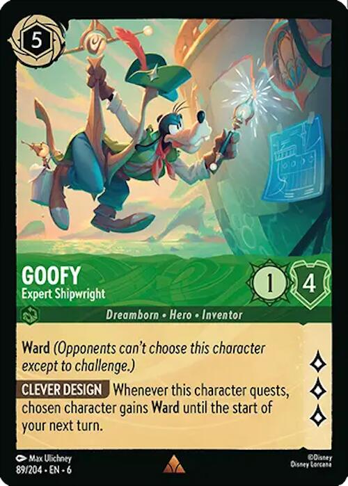 Goofy - Expert Shipwright (89/204) [Azurite Sea] | Eastridge Sports Cards & Games