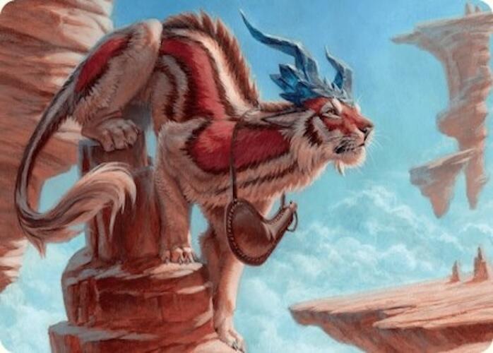 Felidar Savior Art Card (3/54) [Foundations Art Series] | Eastridge Sports Cards & Games