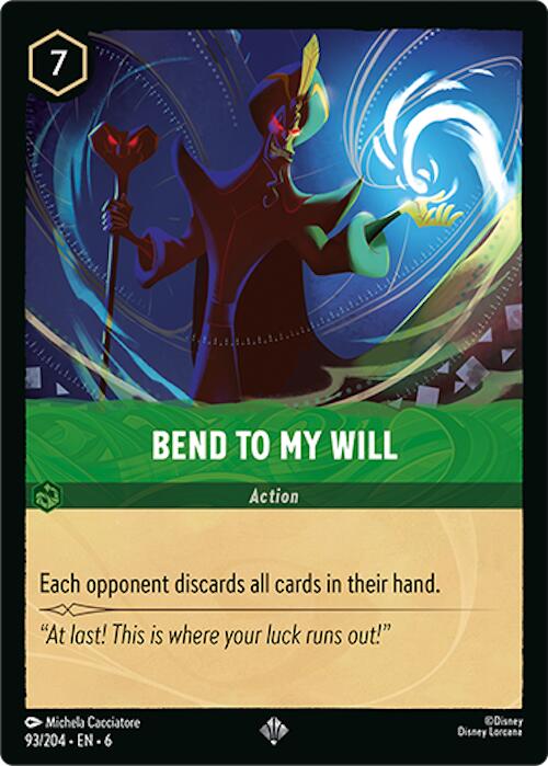 Bend to My Will (93/204) [Azurite Sea] | Eastridge Sports Cards & Games