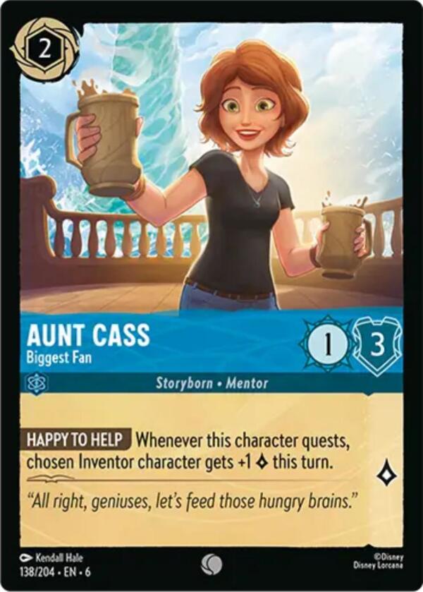 Aunt Cass - Biggest Fan (138/204) [Azurite Sea] | Eastridge Sports Cards & Games