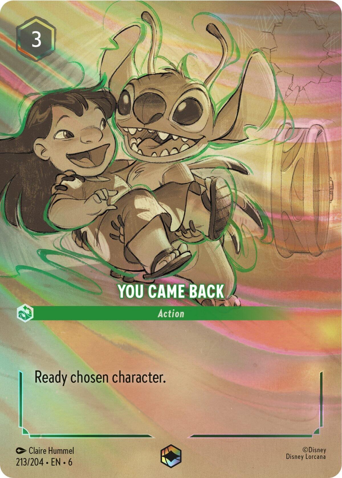 You Came Back (Enchanted) (213/204) [Azurite Sea] | Eastridge Sports Cards & Games